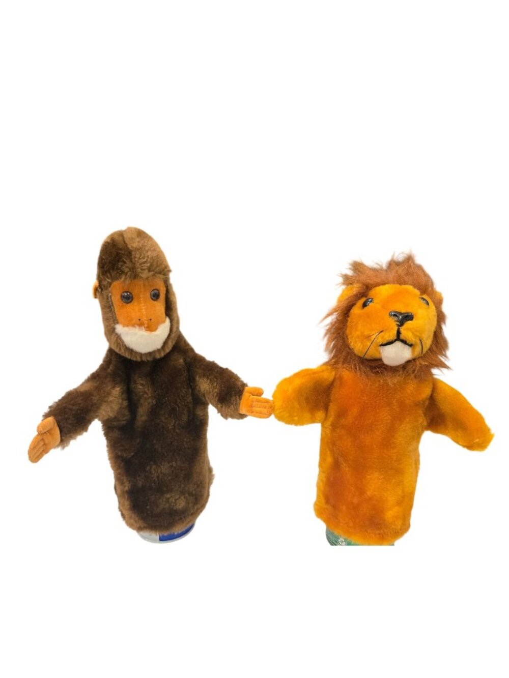 R. Dakin Monkey Lion Hand Puppet Plush Toy Vintage 1977